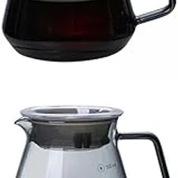 2X Glass Pour Over Coffee Pot Hand Drip Coffee Server Coffee Pot | Home & Garden | Kitchen, Dining & Bar | Small Kitchen Appliances | Coffee & Tea Makers | Replacement Parts & Accs image 1