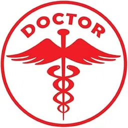 ISEE 360® Doctor Car Stickers Vinyl Die Cut Car Side Decal L X H 9 x 9 cm (Red)-picture-10