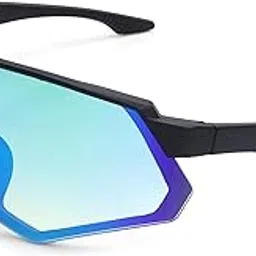 dervin UV Protected Non-Polarized Sports Sunglasses for Men & Women Driving Cycling Fishing Cricket Sunglasses-picture-33