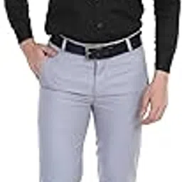 the turquoise turtle Men's Stretchable Solid Plain Formal Trousers – Regular Fit Stylish Pants for Office & Party, Fashionable Dress Trousers for Men-picture-33