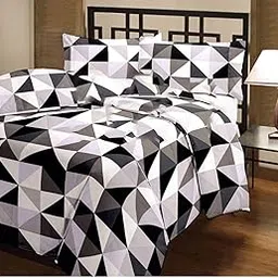 CK CREATION 100% Reversible Single Bed Dohar Combo Microfiber, Polycotton | Soft Light - Weight Bed Dohar | Use for All Season (Zig Zak Print)-picture-64