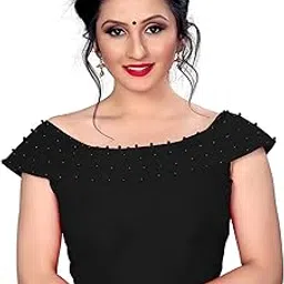 nena fashion Women's Readymade phentam Silk Stitched Blouse-Free Size-picture-29
