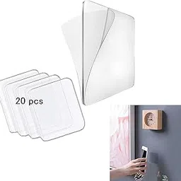 Self Adhesive Tape Double Sided Heavy Duty Tap for Wall || Double Sided Adhesive Pads for Mounting || Sticky Tack Double Sided Tape for Walls Hanging (Pack Of) (20)-picture-31