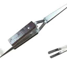 Precision Reverse Tweezers Set: Non-Conductive, Heat-Resistant, Anti-Magnetic Tweezers with Pointed & Curved Tips for Electronics Work-picture-12