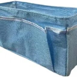 JAZZY PEARLS® 5xBedside Storage Bag Accessories with Pockets for Remote Control Bedroom Sky Blue | 1 Bedside Hanging Storage Bag(5 Pack)-picture-11