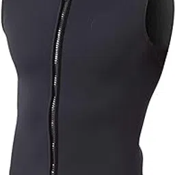 Jueshanzj Diving Suit Diving Thermal Underwear 3mm Sleeveless Men and Women Diving Black 3mm 2XL-picture-15