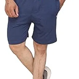 d-green �Mens Shorts Classic Fit Summer Shorts Casual Shorts for Men with Elastic Waist and Pockets-picture-40