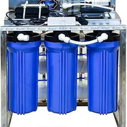 AquaDart Ro 25 LPH commercial RO + UV water purifier Plant 25 Liter Per Hour Blue Stainless steel Full Automatic with TDS Adjuster-picture-32