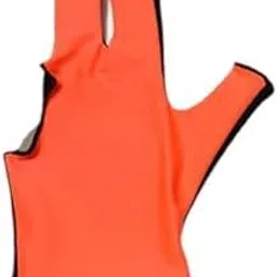 2xSnooker Open Pool Cue Glove Mitts Snooker Cue Glove 3 Fingers Billiard Glove Black Orange | Sporting Goods | Fitness Running & Yoga | Strength Training | Gloves Straps & Hooks-picture-30