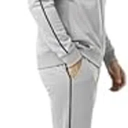 KWINGS Men's Winter Warm Tracksuit Set | Full Sleeve Zipper Jacket with Pajama Bottoms | Dryfit Tracksuit-picture-31