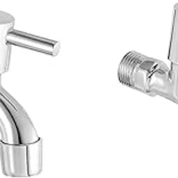 ZEDEL Enterprises Steel Bib Cock/Water Taps for Kitchen Bathroom Wash Basins - Pack of 2 (1/2", 15 mm) Type Steel Taps Faucet for Hot and Cold Water-picture-28
