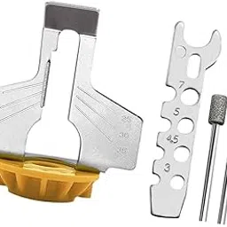 TRENDIVIBE Saw Sharpening Attachment Kit Saw Sharpener for Gardening Outdoor-image-1