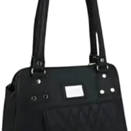 Women PU Leather Handbag Black Fitting BLACK Stylish Slingbag for Girls and Women -005-picture-46
