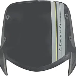 TVS Kit Visor Windshield for TVS Jupiter 110, Front Headlight Visor Bike Wind Deflectors Windscreen Glass Black Protector Superior Poly Carbonate Plastic, Tinted Glass for Reduced Glare -Black-picture-30