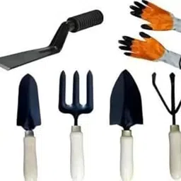AGT Gardening Tools Set with Gloves Combo Garden Tool Kit Garden Tool Kit (7 Tools)-picture-24