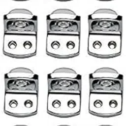 Smart Shophar Aluminium Alloys L Type Button Shelf Bracket 1 Inch Silver, Pack of 12 - Create Functional Shelving Units with Sturdy Brackets-picture-10