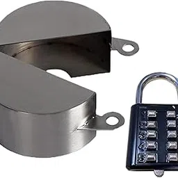 UJEAVETTE Outdoor Water Tap Lock Sturdy Metal Locking Device for Vacant Home Parks Garden-picture-19