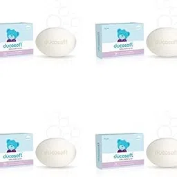 Ducosoft Baby Bathing Bar 75gm Pack of - 4-picture-11