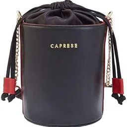 caprese Drawstring Lizzy Faux Leather Women's Casual Wear Sling Bag-picture-25