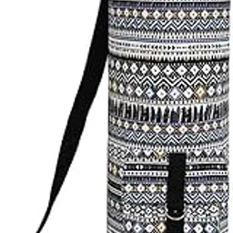 CALANDIS Yoga Bag Printed Storage Backpack with Shoulder Strap Nordic White | Mat Carriers & Bags | Yoga & Pilates-picture-18