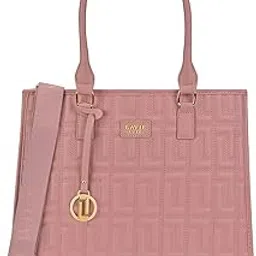 lavie luxe Women's Quid 3 Compartment Medium Quilted Satchel Handbag for Women | Satchel Bag for Work | Ladies purse | Stylish Shoulder Bag | Ladies Gift-picture-42