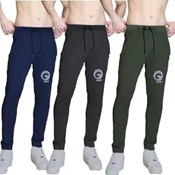 Mens Track Pant,Regular Fit,Slimfit Size (M to2XL),Comfort Waist,Stretchable,Casual Pant,Longlasting Quality,(Pack of 3)-picture-25