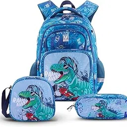 vaya School Bags for Boys/Girls, Large Capacity Waterproof Backpack, Stylish and Spacious, Lightweight Comfortable Casual Bag for Everyday Use-picture-18