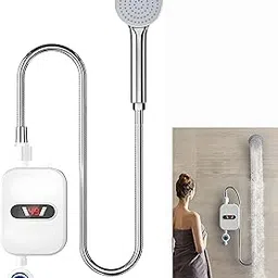 Drumstone 𝟏𝟎+𝟐 YEARS 𝐆𝐔𝐀𝐑𝐀𝐍𝐓𝐄𝐄 Tankless Electric Water Heater, 2100W Instant Hot Water Heater with Digital Display, Mini Portable On-Demand Geyser for Bathroom, Kitchen, Shower Sink-image-67
