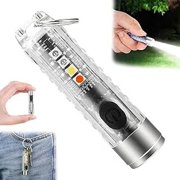 AVEDIA Mini Torch Key Chain Light - USB Rechargeable LED Flashlight for Camping, Pocket Size EDC Keychain - Powerful COB Lights, Small Portable Torch for Everyday Use-picture-33