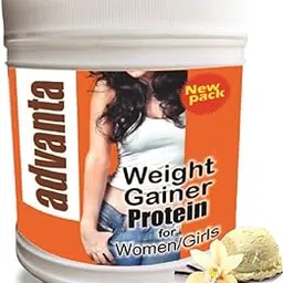 Advanta Women Weight & Mass Gainer Protein Powder – 500 g Vanilla-picture-23