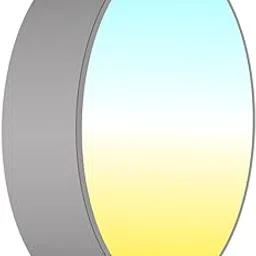 Panasonic 12 Watt 3 in 1 Color Rimless Surface Downlighter, Round Tri CCT Downlighter, 25000 BH Life, 100 mm Dia, BIS & ROHS Certified, 4KV Surge Protection, 2 Yr Warranty (Cool, Natural & Warm White) image 1