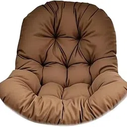 ECOMISTIQ®Egg Chair Cushion Soft Washable Basket Chair Cushion for Patio Outdoor Porch Coffee|Home & Garden|Yard, Garden & Outdoor Living|Patio & Garden Furniture|Chairs-picture-20