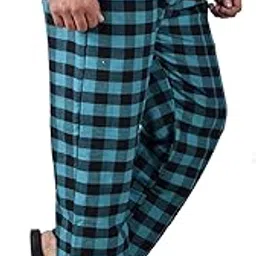 narnari Printed Comfort and Style Combined: Cotton Men's Pajamas N432 Multicolour-picture-19