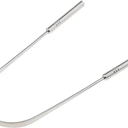SECRET DESIRE Stainless Steel Tongue Scraper for Daily Oral Hygiene Care Halitosis Treatment Toxic Removal Fresh Breath|Oral Care|Other Oral Care-image-97