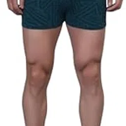 Swimming Shorts for Men Swimming Costume for Men Swimming Trunk for Men, Boys Easy Adjustable Swim Suit for Men Breathable Swimming Shorts_SWI-825_M Turquoise-image-66