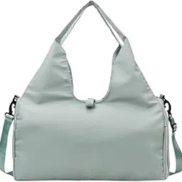LR DECOR E-SHOP Yoga Gym Bag for Women Carrier Yoga Mat Holder for Fitness Traveling Workout Green-picture-12