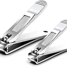 FERYES Nail Clipper Set Fingernail Clippers and Toenail Clippers Set With Built-in Nail File ââ‚¬â€œ Stainless Steel Sharp Nail Cutter Manicure Clippers for Men and Women-image-27
