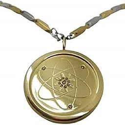 SKEWED Mineral Science Technology Quantum Science Scalar Energy MST MNT Lava Health Pendant Gold and Silver Plated Energy MST Quantum Silver Pendant Jewellery for Men and Women-picture-43