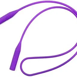 saz dekor Silicone Eyeglasses Strap Glasses Sunglasses Sports Band Cord Holder Purple|Sunglass For Woman With Storage Box, Trending, Stylish & Durable Sunglasses, Lightweight Large Frame for Woman|-picture-49