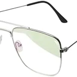 Blue Cut Zero Power Rectangle Spectacles with Anti-glare UV by Computer Tablet Laptop Mobile (Unisex)-picture-40