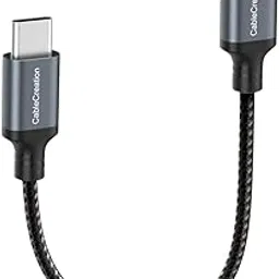 CableCreation Short Usb C To Usb C Cable 60W 0.8Ft,Usb Type C Fast Charging Charger Cable Compatible With iPhone 15 Series,Macbook Pro,iPad Pro Air 4,Samsung Galaxy S24 S23+ S22 S21,Power Bank,Gray-picture-32