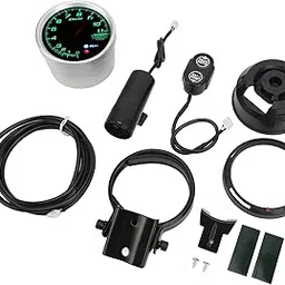 SIK RPM Display, Tachometer Universal Pointer Memory 85mm/3.35in for 12V Motorcycle RV Yacht-picture-47