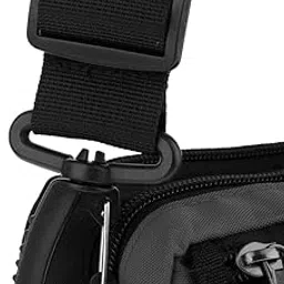 velura Waist Fanny Pack Water Bottle Holder Hip Belt Bum Shoulder Bag Gray|1 Piece Waist Pack|Day Packs| Outdoor Sports |Sporting Goods-picture-18