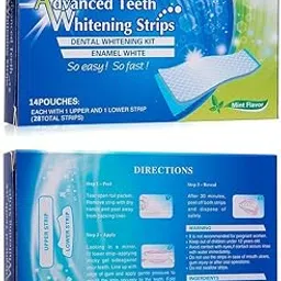 ShineFlex Whitening Strips for Sensitive Teeth Fast Results (Pack 1)-picture-50