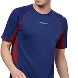 domin8 Men's Solid Regular Fit T-Shirt-picture-21