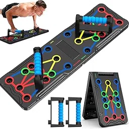 Aprodo Push Up Board Portable 15 In 1 Gym Equipment For Home Workout | Multi-Functional Pushup Stand For Strength Training, Chest Muscles, Arms & Core Fitness, Professional Exerciser for Everywhere-picture-51