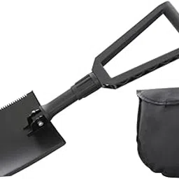 Overland Vehicle Systems 19049901 Multi Functional Military Style Utility Shovel with Nylon Carrying Case-image-5