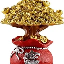 Money Tree Feng Shui Ornaments Table Top Lucky Tree Home Office DécorStyle 2|Home & Garden|Home Décor|Figurines-image-5