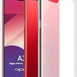 Fashionury Soft & Flexible Silicone Back Cover for Oppo A3s (Transparent)-picture-11