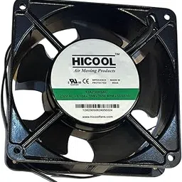 A.M.C. 12A230HSAC 230V AC 0.10A FAN 4 for UPS Cooling Industry Welding Machines Ventilation Industry (120 * 38MM) image 1